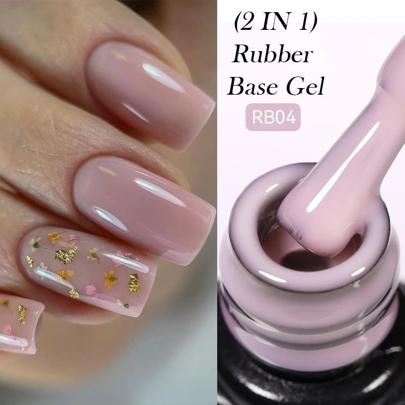 LILYCUTE 7ml Base and No-Wipe Top Coat Gel Polish