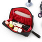 Waterproof Korean Style Cosmetic Pouch - Solid Color Travel Organizer