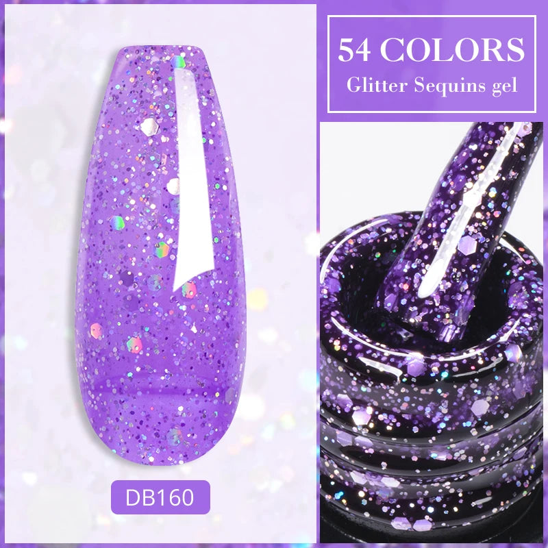 MTSSII Dried Flower Gel Nail Polish - Fairy Series Nail Art
