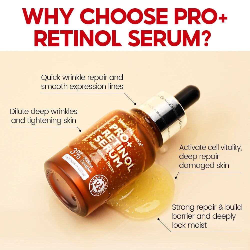 Vibrant Glamour Retinol Face Serum - 30ml Skin Care Treatment