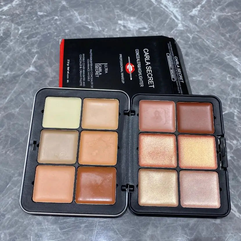 12-Color Blush Concealer and Contour Cream Set