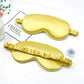 Soft Silk Sleep Mask - 100% Blackout Adjustable Eye Cover