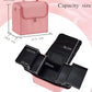 Multi-Layer Waterproof Nail Art Tool Box - Portable Beauty Case