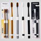 Bamboo Charcoal Toothbrush Set - Ultra-Fine Soft Bristle Family Pack