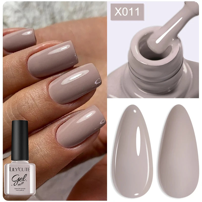 LILYCUTE 5ml Metallic Painting Liner Gel - Gold Silver Nail Art