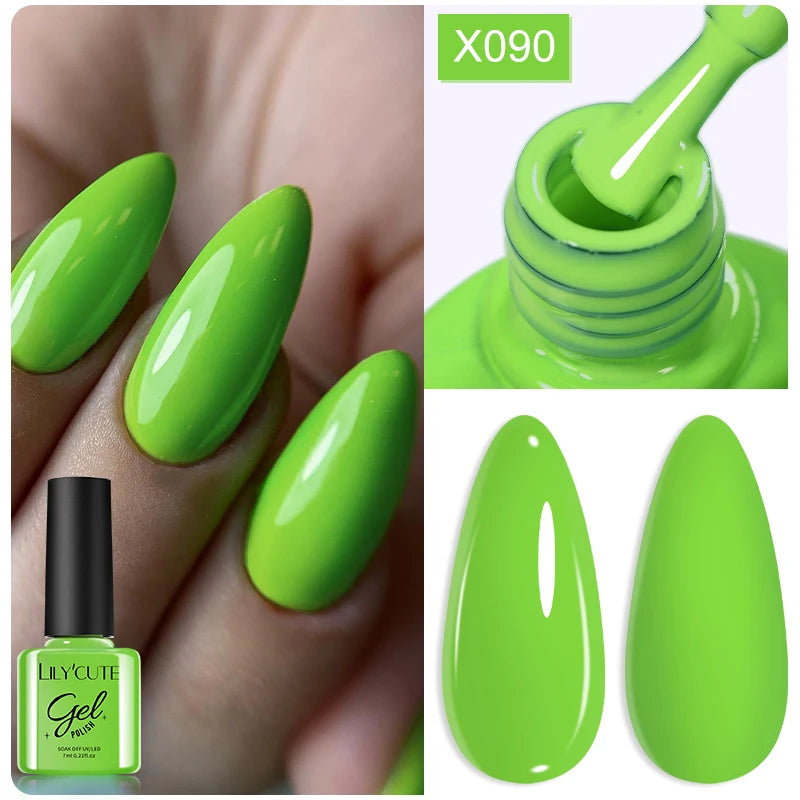LILYCUTE 7ml Thermal Color-Changing Gel Nail Polish