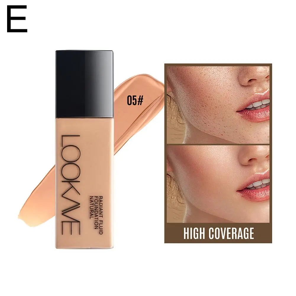 LOOKAVE Long-Lasting Natural Matte Liquid Foundation