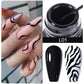 LILYCUTE 5ml Metallic Painting Liner Gel - Gold Silver Nail Art