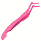 Stainless Steel Seahorse Eyelash Extension Tweezers - Straight & Curved Set
